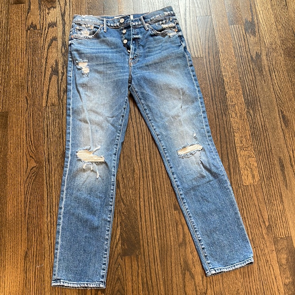 Mother Denim Jeans The Trickster Ankle Size 26 EUC